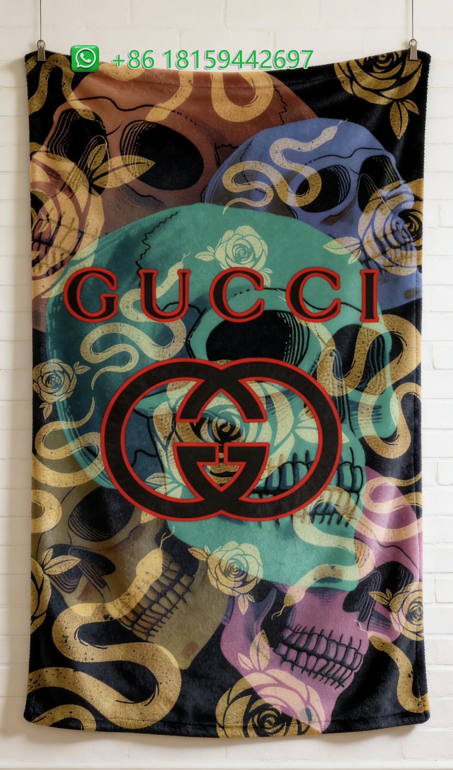 Gucci Throw Blankets